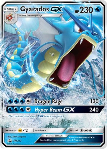 Gyarados GX SM212 - Black Star Promo