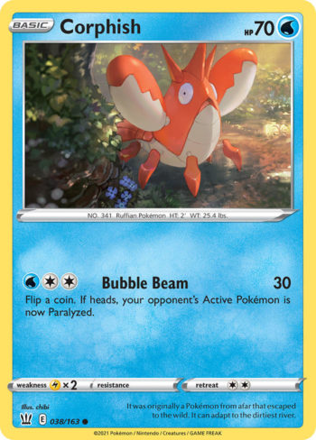 Corphish 38/163 - Battle Styles - Common