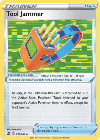 Tool Jammer 136/163 - Battle Styles - Uncommon