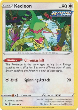 Kecleon 122/198 - Chilling Reign - Rare