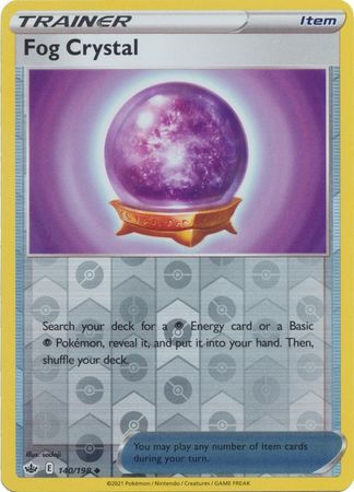 Fog Crystal 140/198 - Chilling Reign - Reverse Holo Uncommon