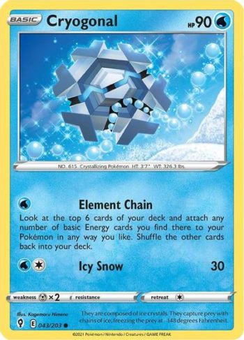 Cryogonal 43/203 - Evolving Skies - Common