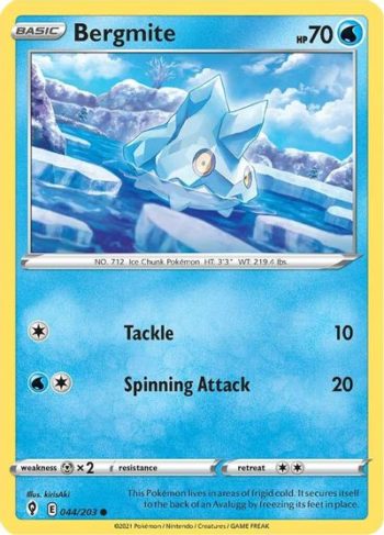 Bergmite 44/203 - Evolving Skies - Common