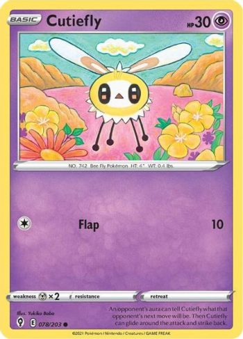 Cutiefly 78/203 - Evolving Skies - Common
