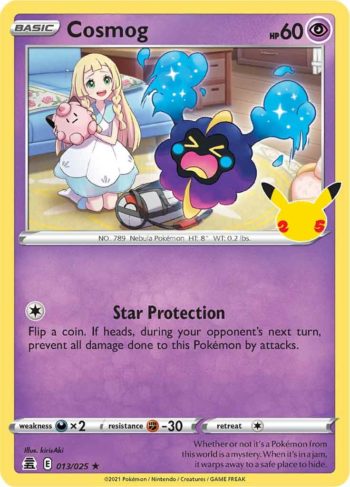 Cosmog 13/25 - Celebrations - Holo Rare