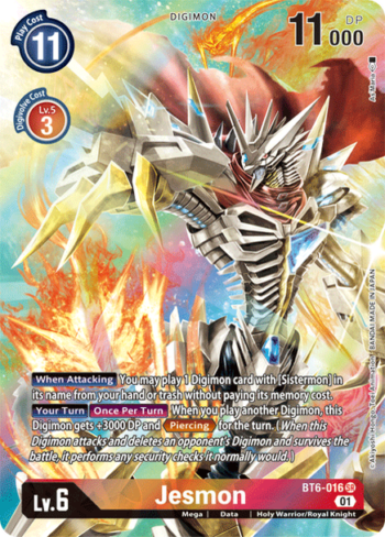 MagnaKidmon BT6-017 - Double Diamond - Rare - Shady Bloom