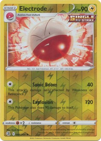 Electrode 88/264 - Fusion Strike - Reverse Holo Rare