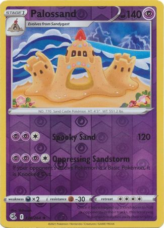 Palossand 126/264 - Fusion Strike - Reverse Holo Rare