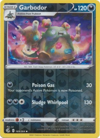 Garbodor 169/264 - Fusion Strike - Reverse Holo Uncommon