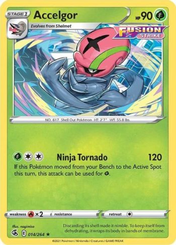 Accelgor 14/264 - Fusion Strike - Rare
