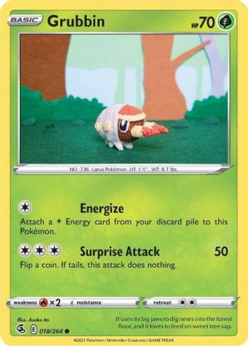 Grubbin 18/264 - Fusion Strike - Common