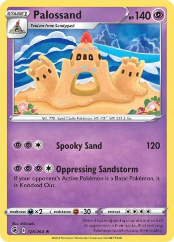 Palossand 126/264 - Fusion Strike - Rare