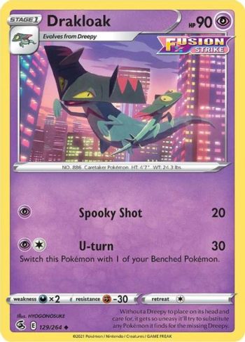 Drakloak 129/264 - Fusion Strike - Uncommon