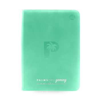 Collector's Series 9 Pocket Zip Trading Card Binder - 1st Edition Turquoise