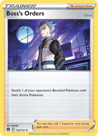 Boss's Orders 132/172 - Brilliant Stars - Holo Rare