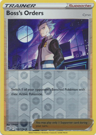 Boss's Orders 132/172 - Brilliant Stars - Reverse Holo Rare
