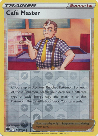 Cafe Master 133/172 - Brilliant Stars - Reverse Holo Uncommon