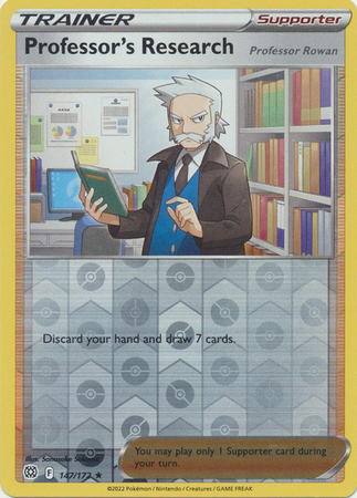 Professor's Research 147/172 - Brilliant Stars - Reverse Holo Rare