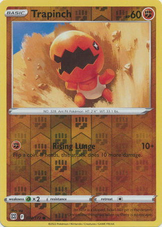 Trapinch 74/172 - Brilliant Stars - Reverse Holo Common