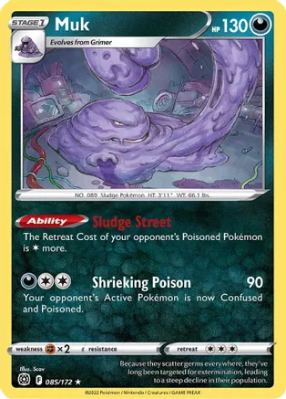Muk 85/172 - Brilliant Stars - Rare