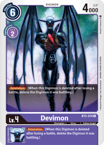 Devimon BT2-074 - Special Release Booster V1.0 - Uncommon
