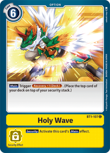 Holy Wave BT1-107 - Special Release Booster V1.5 - Common