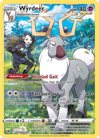Wyrdeer TG06/TG30 - Astral Radiance - Holo Rare (Trainer Gallery)