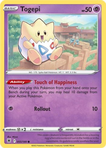Togepi 55/189 - Astral Radiance - Common