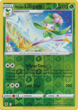 Hisuian Lilligant 16/189 - Astral Radiance - Reverse Holo Rare