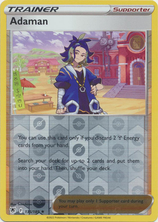 Adaman 135/189 - Astral Radiance - Reverse Holo Rare