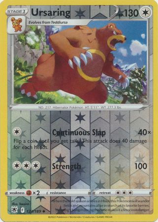 Ursaring 123/189 - Astral Radiance - Reverse Holo Uncommon