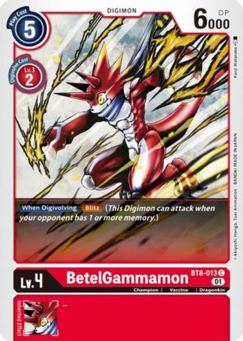 BetelGammamon BT8-013 - New Awakening - Common