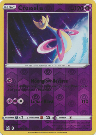 Cresselia 74/196 - Lost Origin - Reverse Holo Rare