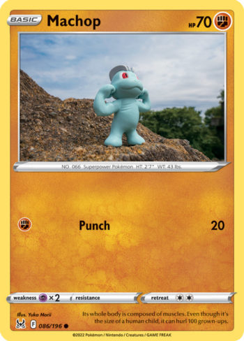 Machop 86/196 - Lost Origin - Common