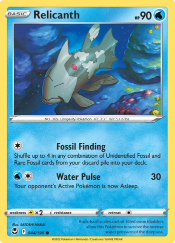 Relicanth 44/195 - Silver Tempest - Common