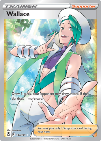 Wallace 194/195 - Silver Tempest - Full Art Ultra Rare
