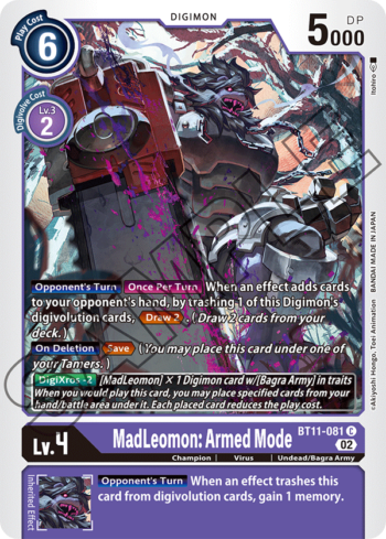 MadLeomon: Armed Mode BT11-081 - Dimensional Phase - Common