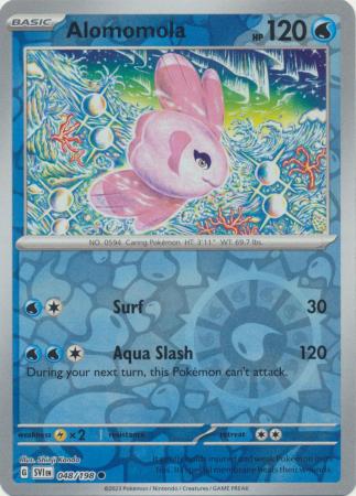 Alomomola 48/198 - Scarlet & Violet - Reverse Holo Common