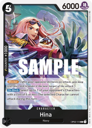 Hina OP02-110 - Paramount War - Rare