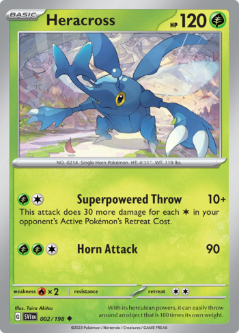 Heracross 2/198 - Scarlet & Violet - Uncommon