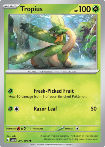Tropius 7/198 - Scarlet & Violet - Common