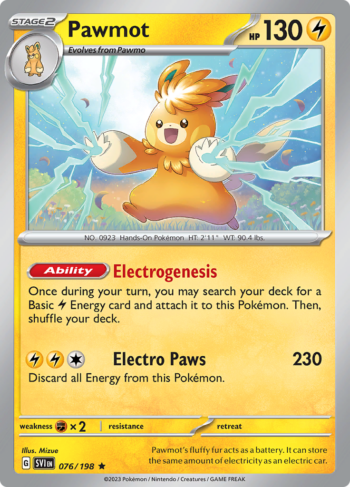 Pawmot 76/198 - Scarlet & Violet - Holo Rare