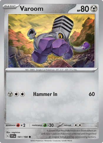 Varoom 141/198 - Scarlet & Violet - Common