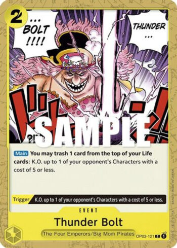 Thunder Bolt OP03-121 - Pillars of Strength - Common