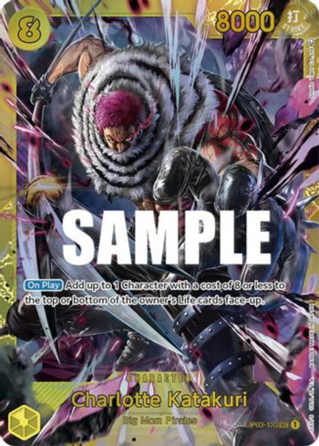 Charlotte Katakuri OP03-123 - Pillars of Strength - Secret Rare