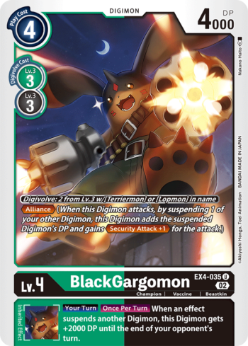 BlackGargomon EX04-035 - Alternative Being - Uncommon