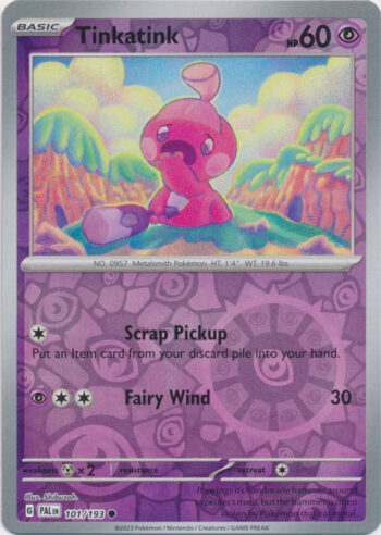 Tinkatink 101/193 - Paldea Evolved - Reverse Holo Common