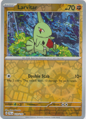 Larvitar 110/193 - Paldea Evolved - Reverse Holo Common