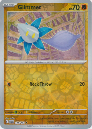 Glimmet 125/193 - Paldea Evolved - Reverse Holo Common
