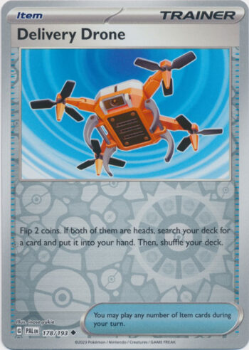 Delivery Drone 178/193 - Paldea Evolved - Reverse Holo Uncommon